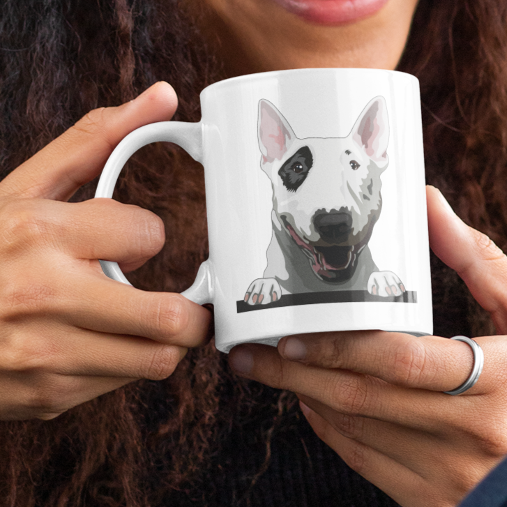 Eye Patch Bull Terrier Mug