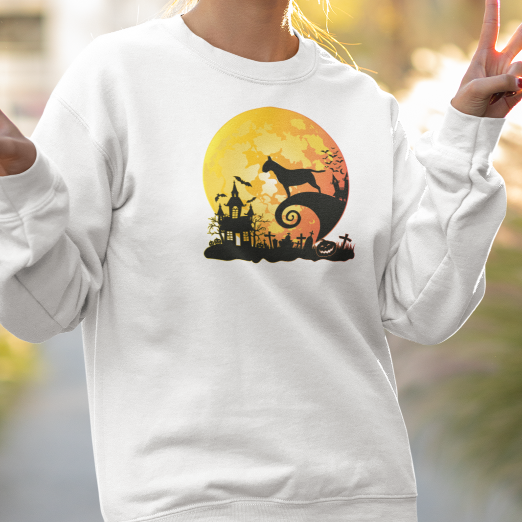 Halloween Bull Terrier Sweatshirt