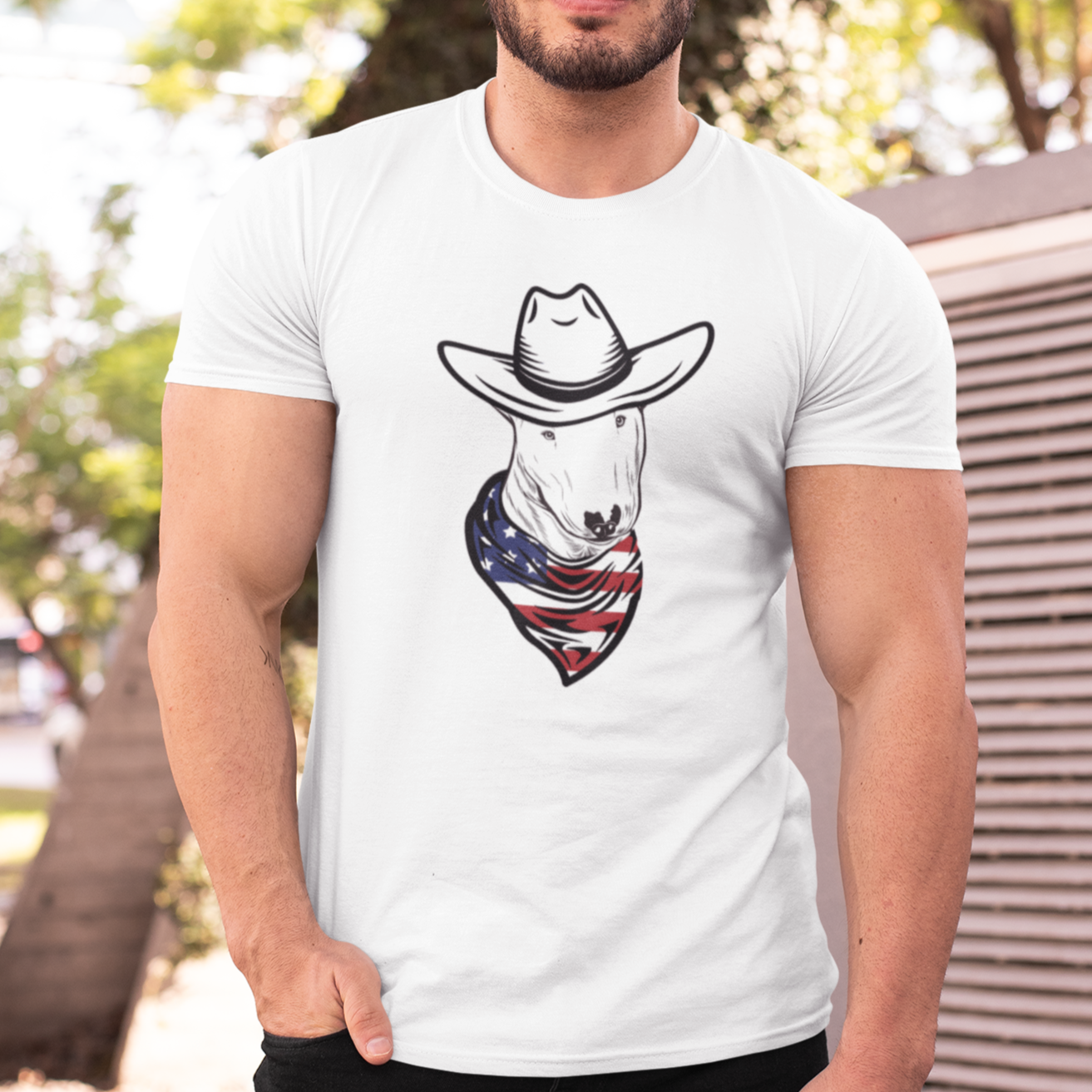 Red White & Blue Cowboy Hat