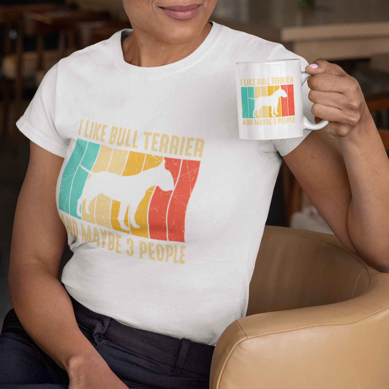 I Like Bull Terrier And Maybe 3 People Mug