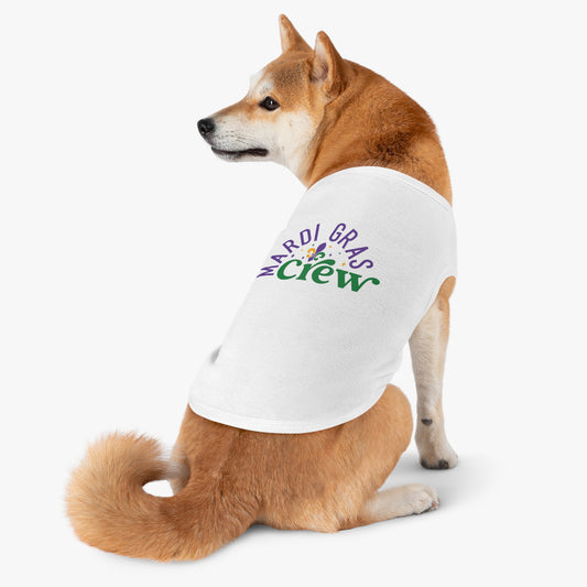 Mardi Gras Crew Pet Tank Top