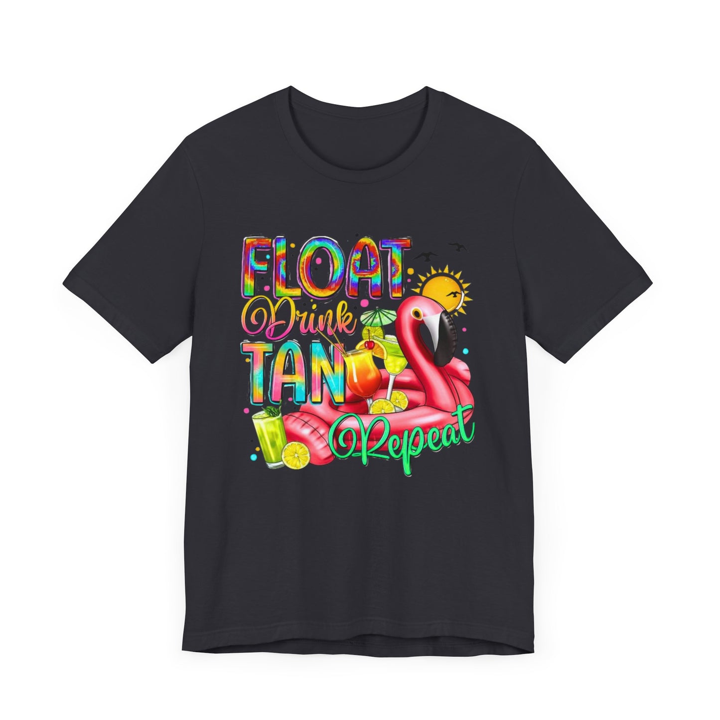 Flamingo Unisex Jersey Short Sleeve Tee