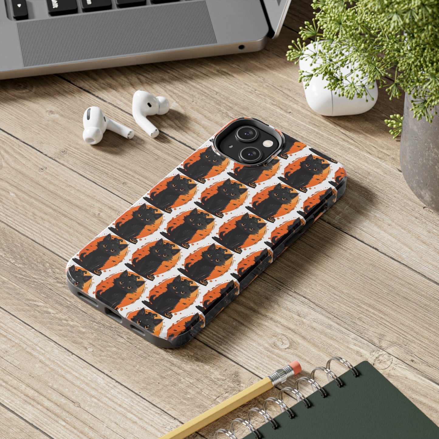 Tough Black Cat Phone Cases