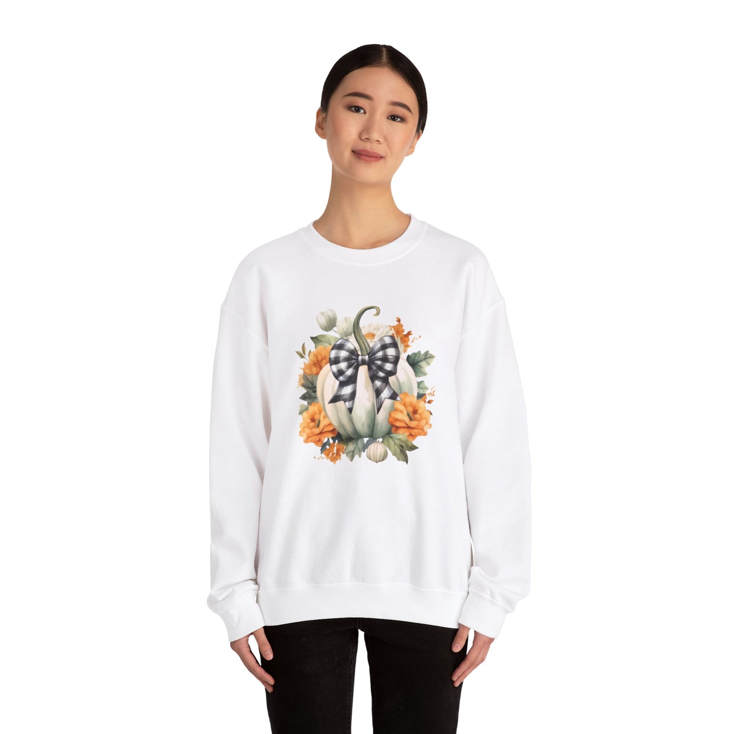 Pumpkin Unisex Heavy Blend™ Crewneck Sweatshirt