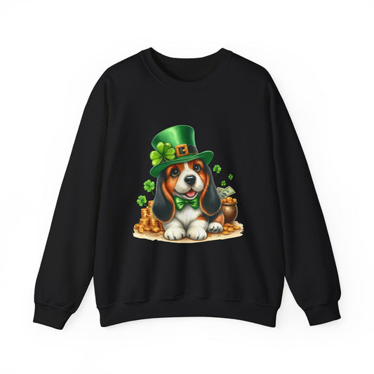 Beagle Puppy Leprechaun Unisex Sweatshirt