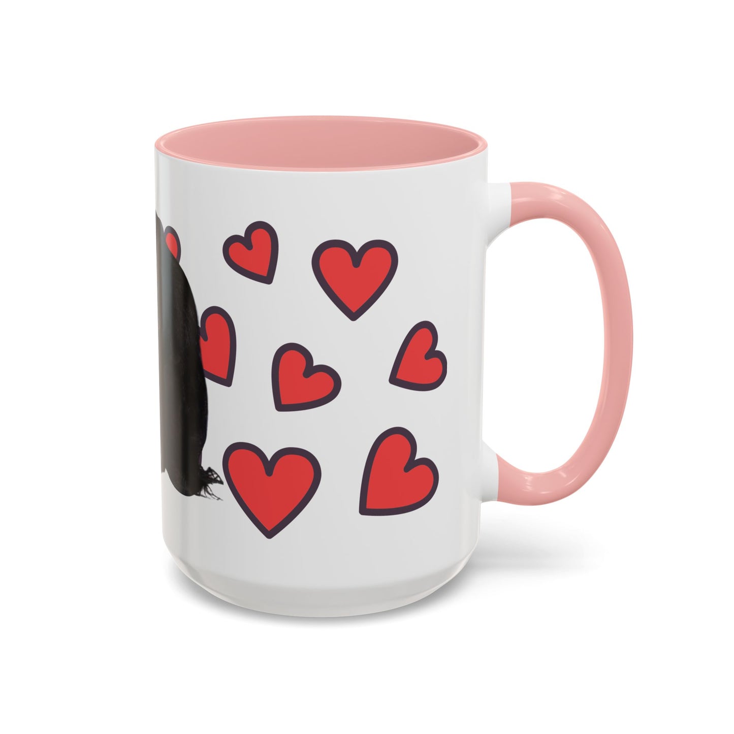 Cute Dog Lover's Accent Coffee Mug - Perfect Gift for Pet Owners, Valentine's Day, Birthdays, Dog Enthusiasts, Home & Office