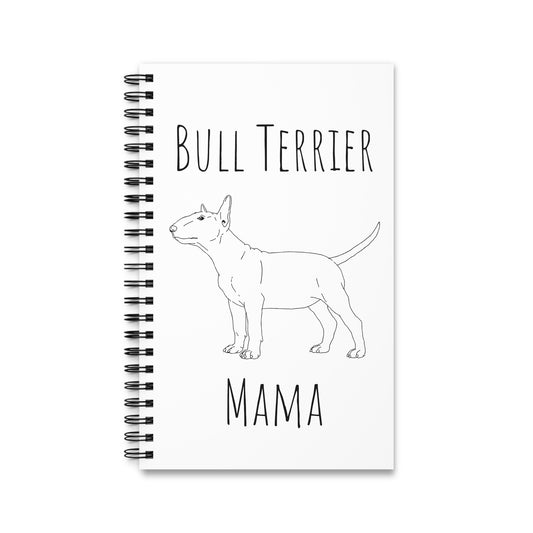 Bull Terrier Mama Spiral Journal