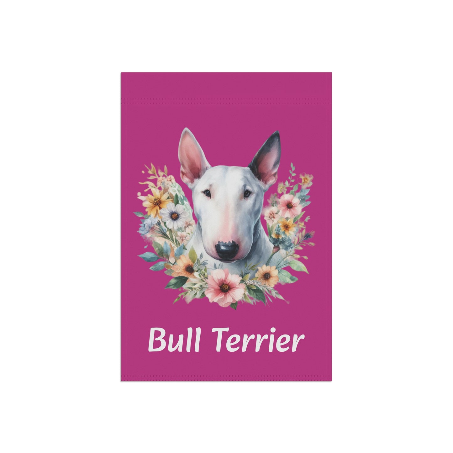 Bull Terrier Garden & House Banner