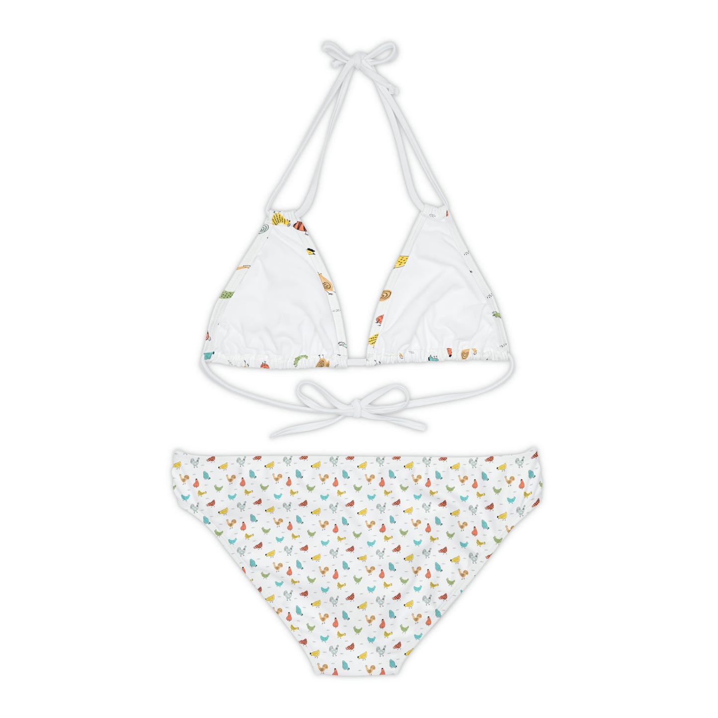 Strappy Chicken Bikini Set
