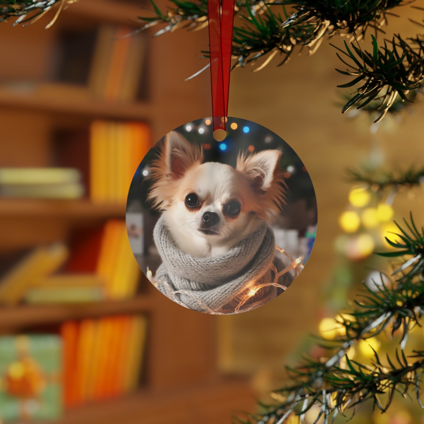 Chihuahua #2 Metal Ornaments