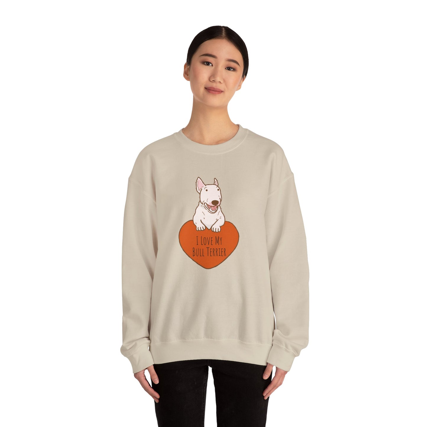 Bull Terrier Unisex Heavy Blend™ Crewneck Sweatshirt