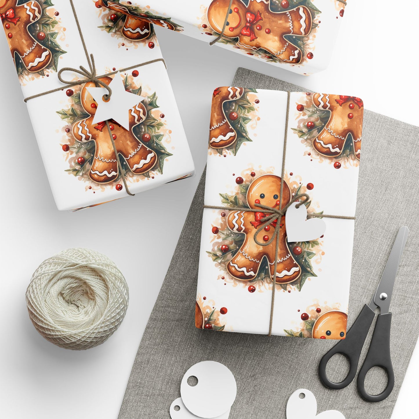 Gingerbread Wrapping Papers