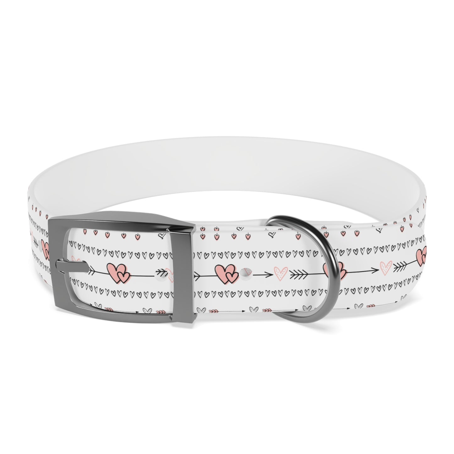 Valentine's Hearts Dog Collar