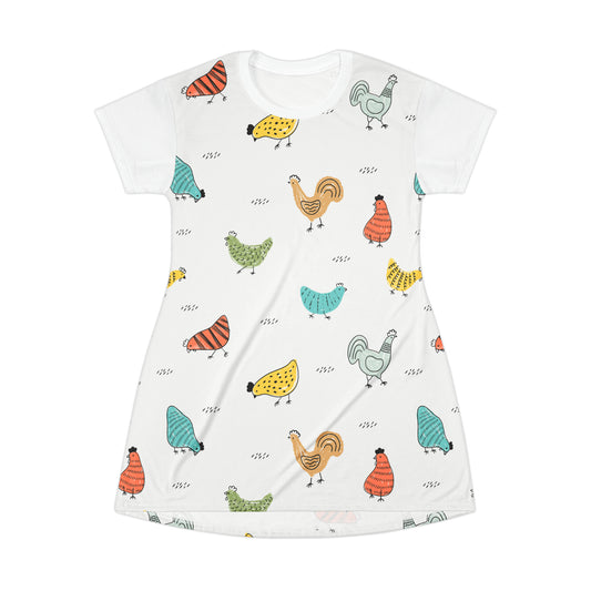 Chicken T-Shirt Dress