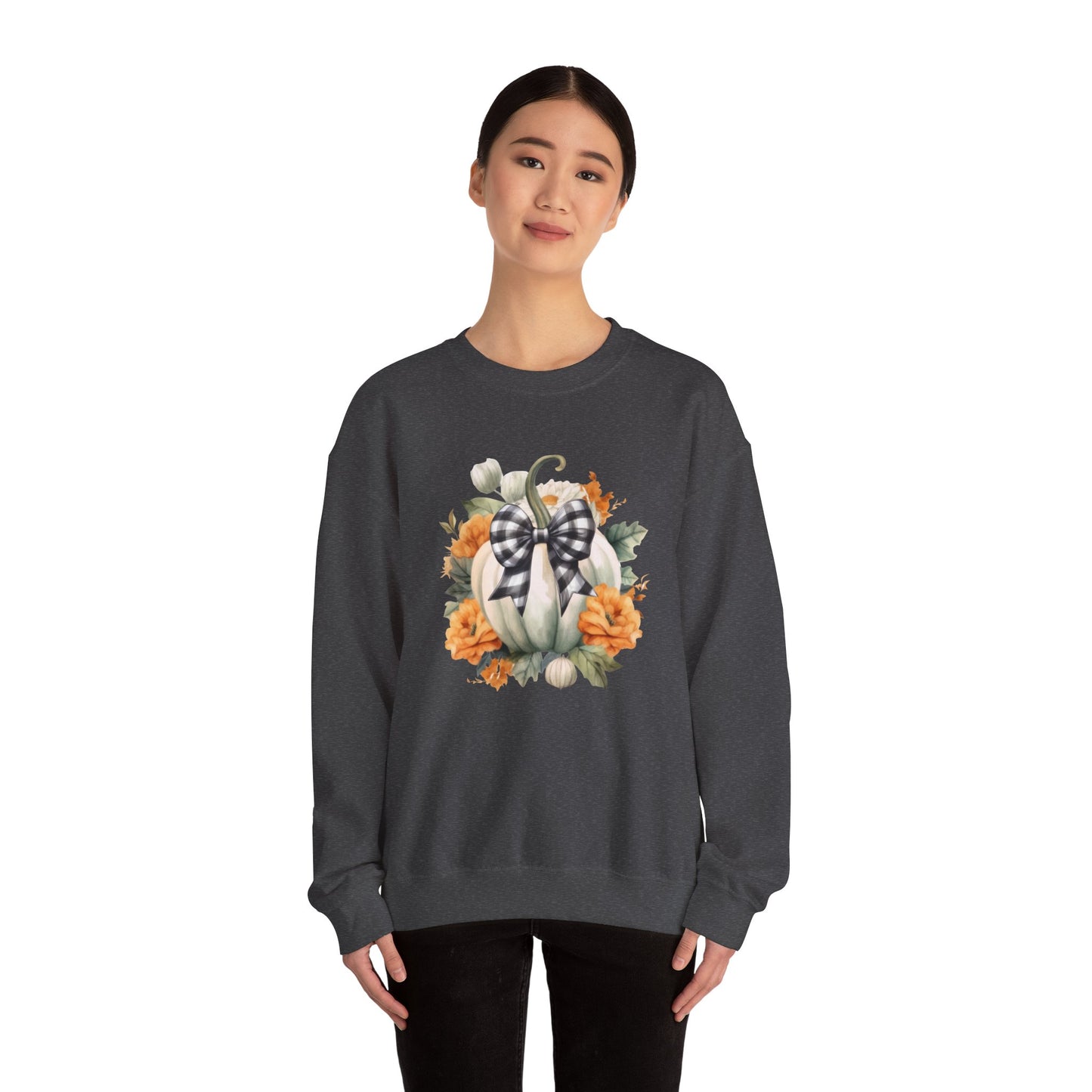 Pumpkin Unisex Heavy Blend™ Crewneck Sweatshirt