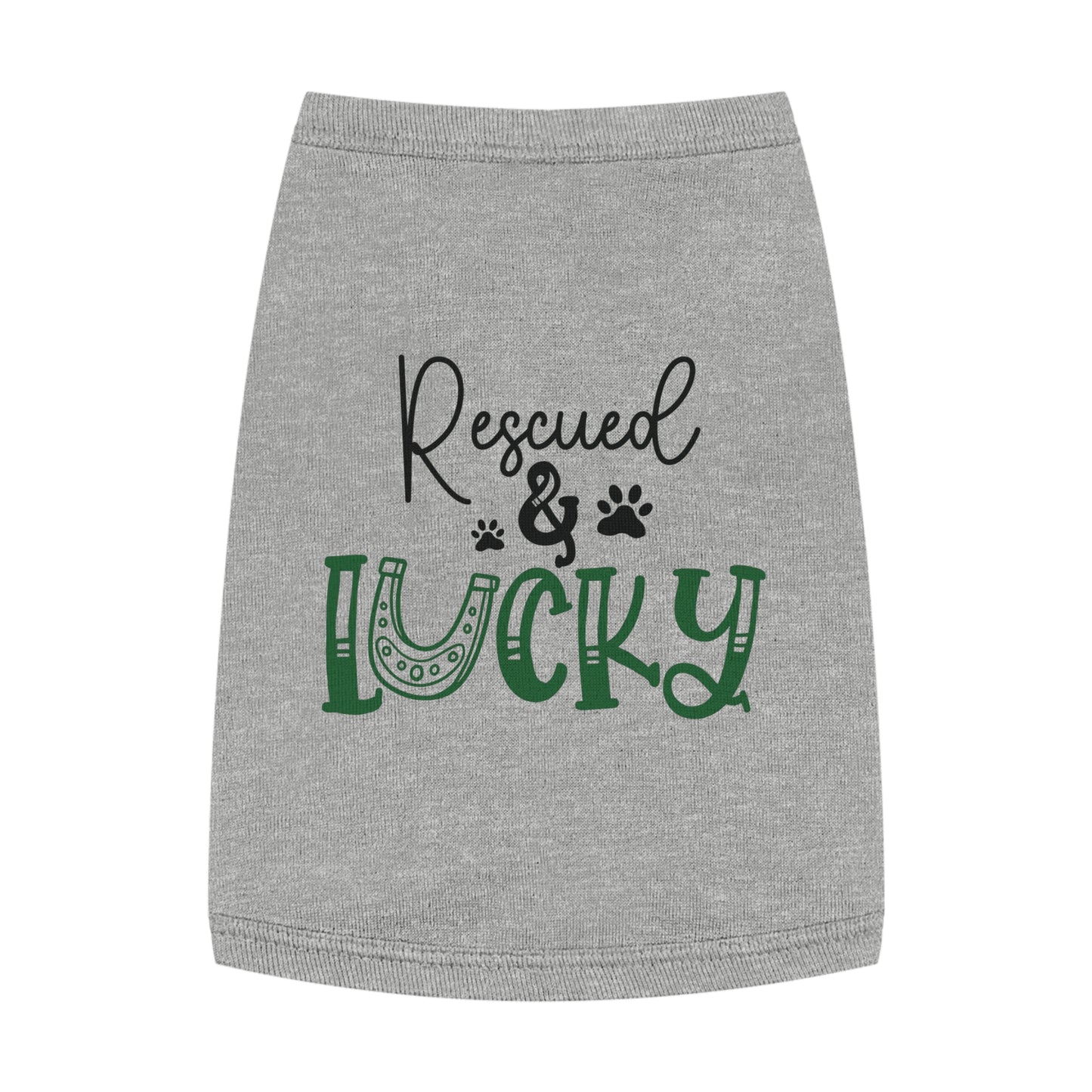 Rescued and Lucky Pet Tank Top