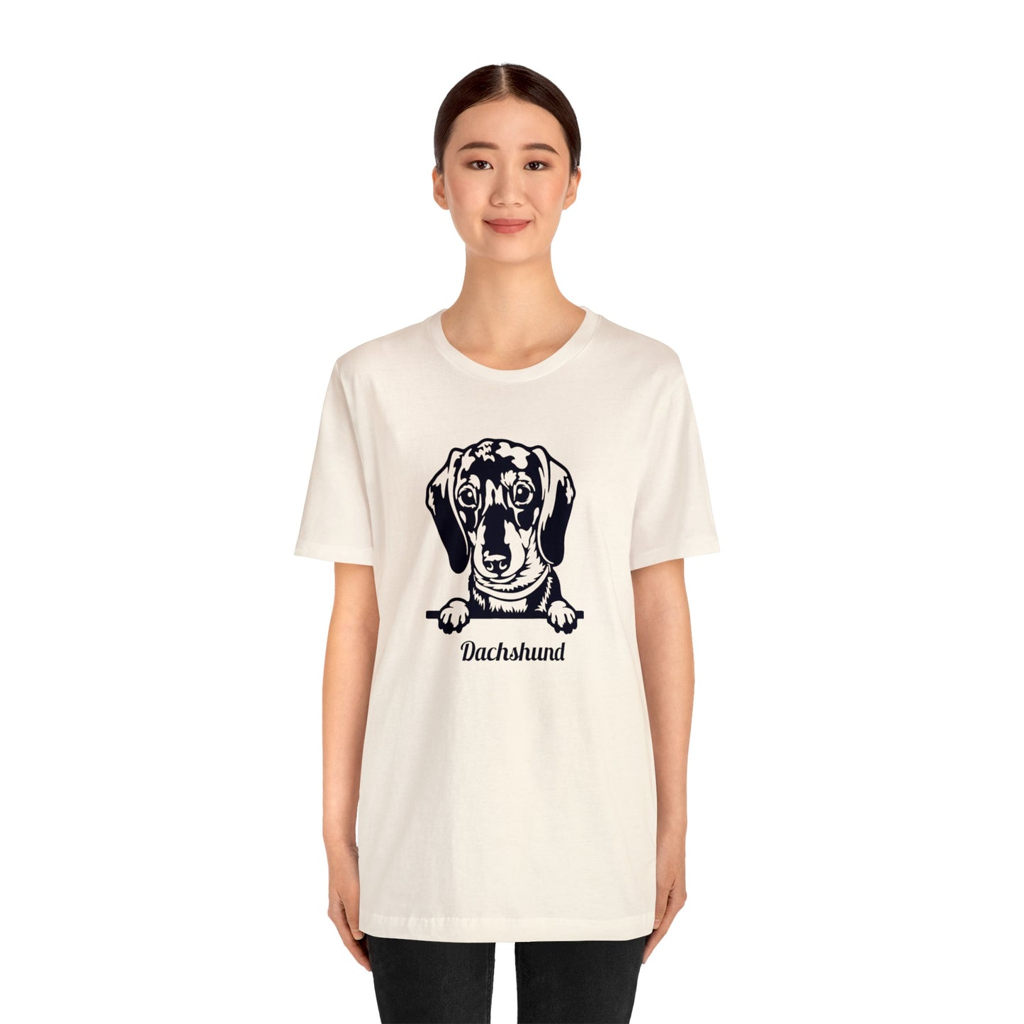 Dachshund Unisex Jersey Short Sleeve Tee
