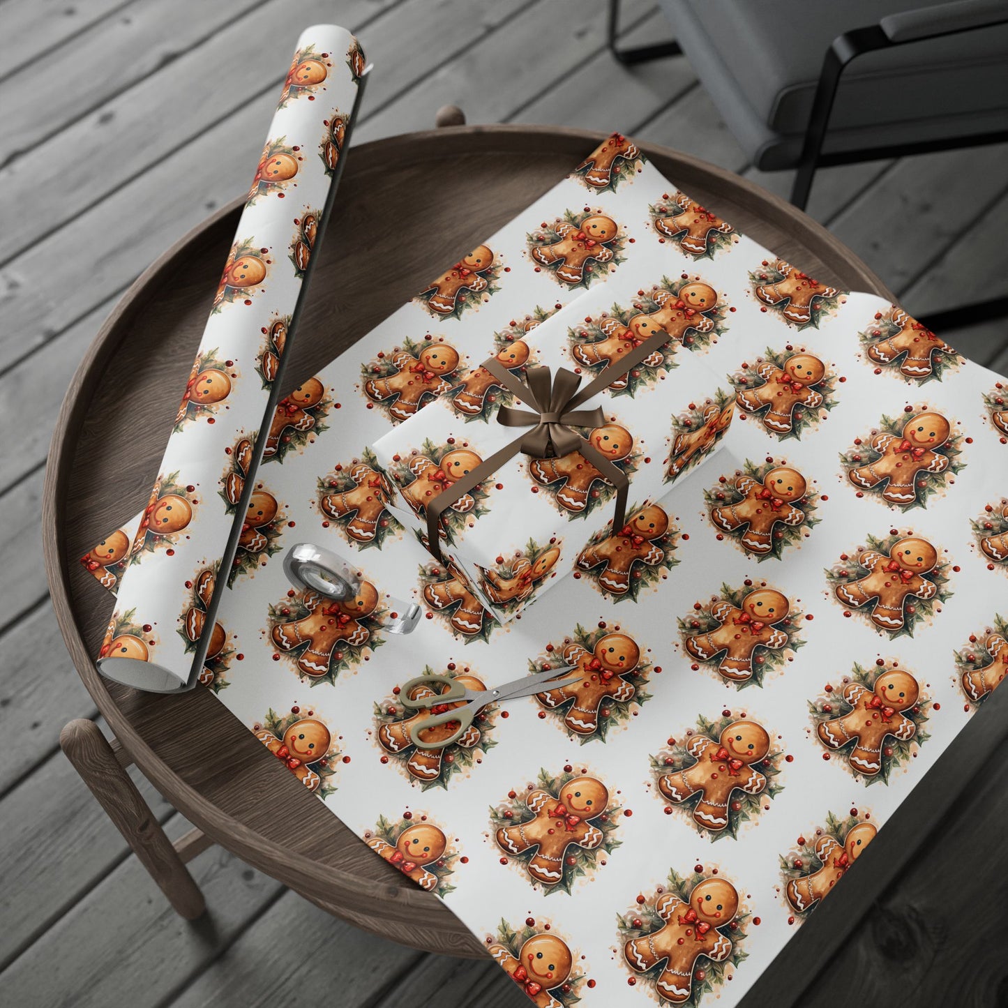 Gingerbread Wrapping Papers