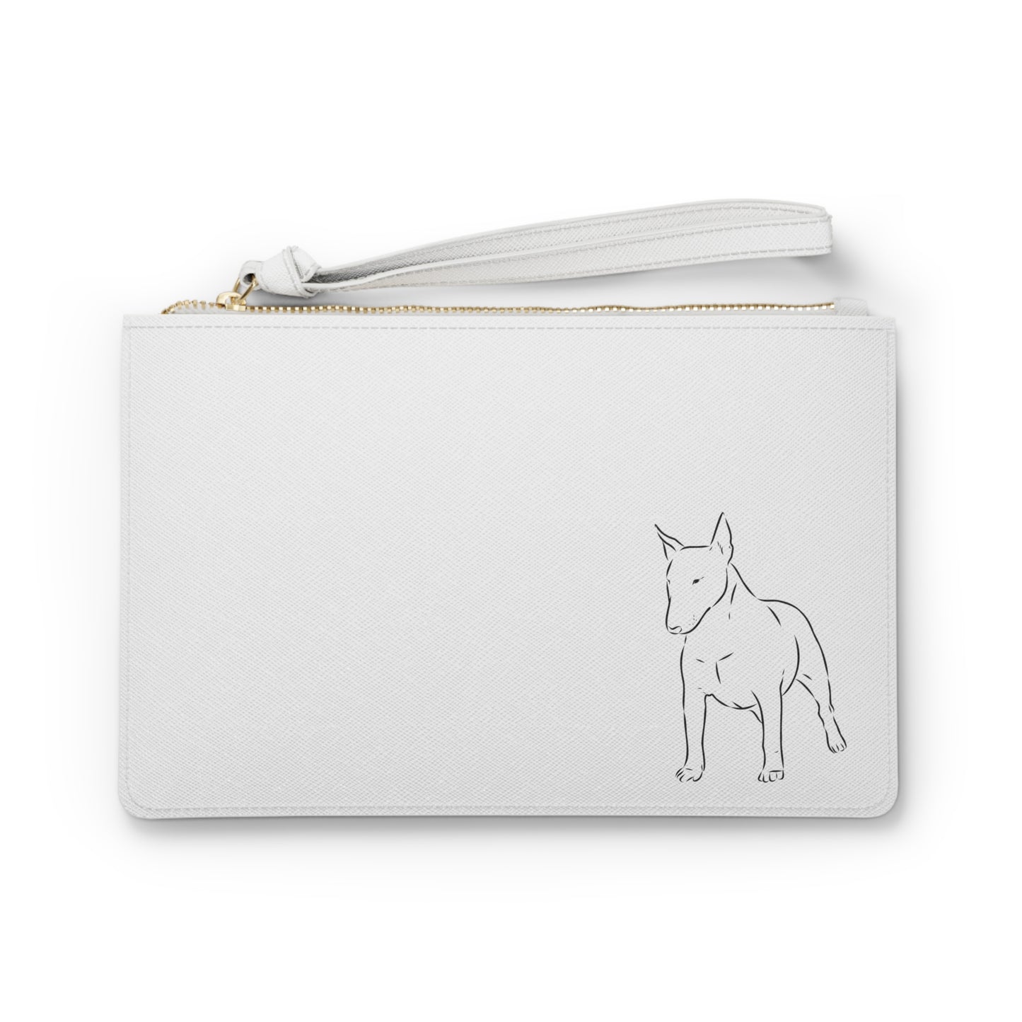 Bull Terrier Style 1 Clutch Bag