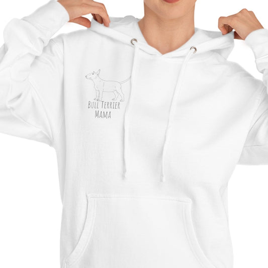 Unisex Hooded Bull Terrier Sweatshirt