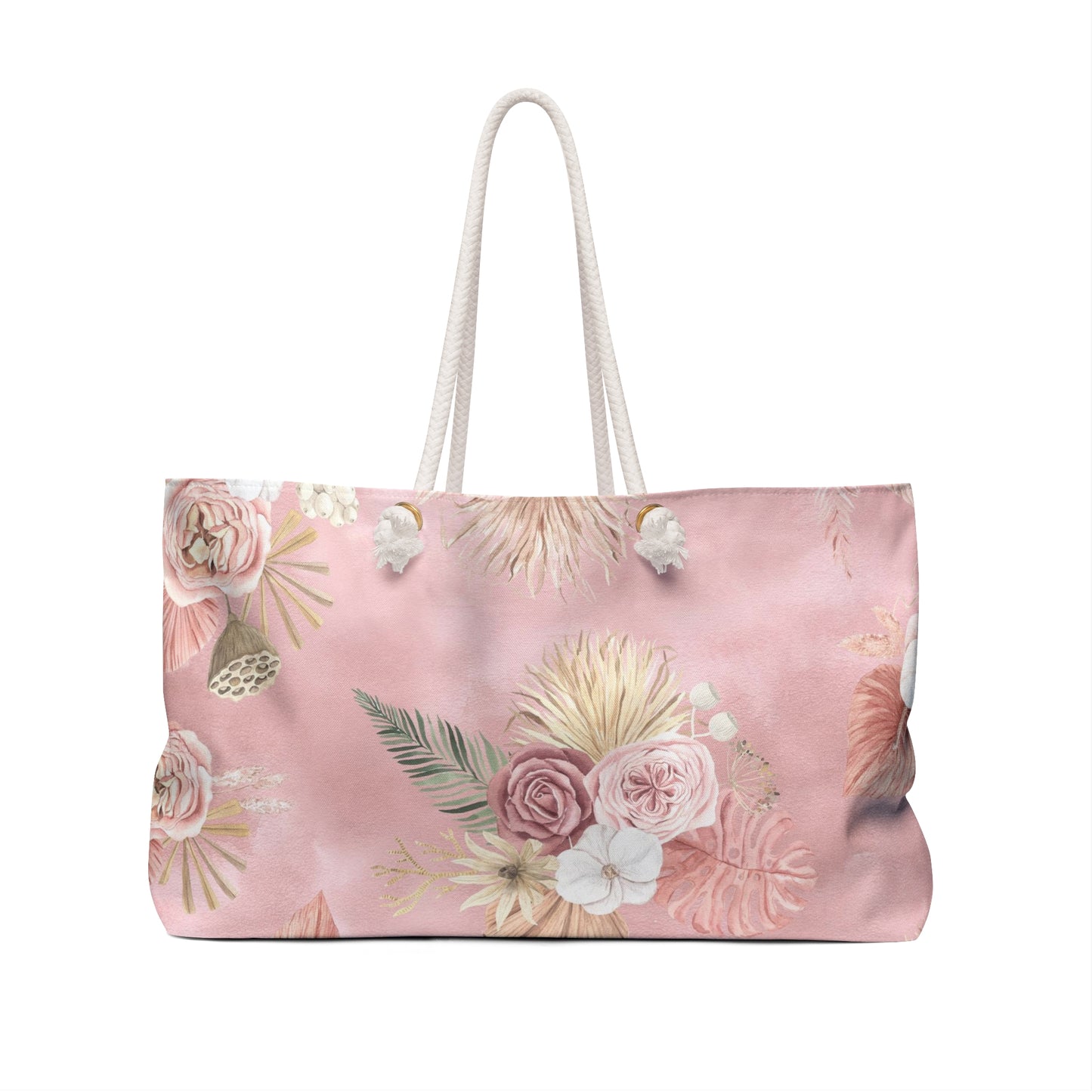 Tropical Flowers Weekender Bag
