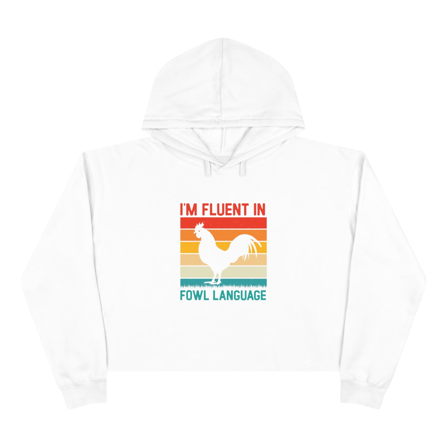 Rooster Crop Hoodie