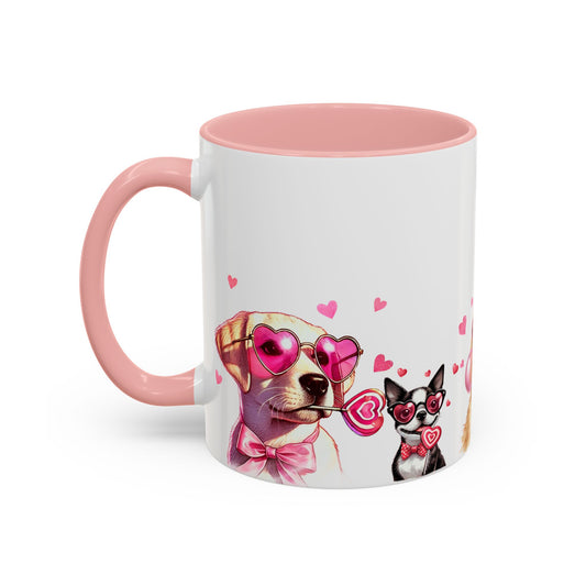 Valentine's Dog Coffee Mug (11, 15oz)