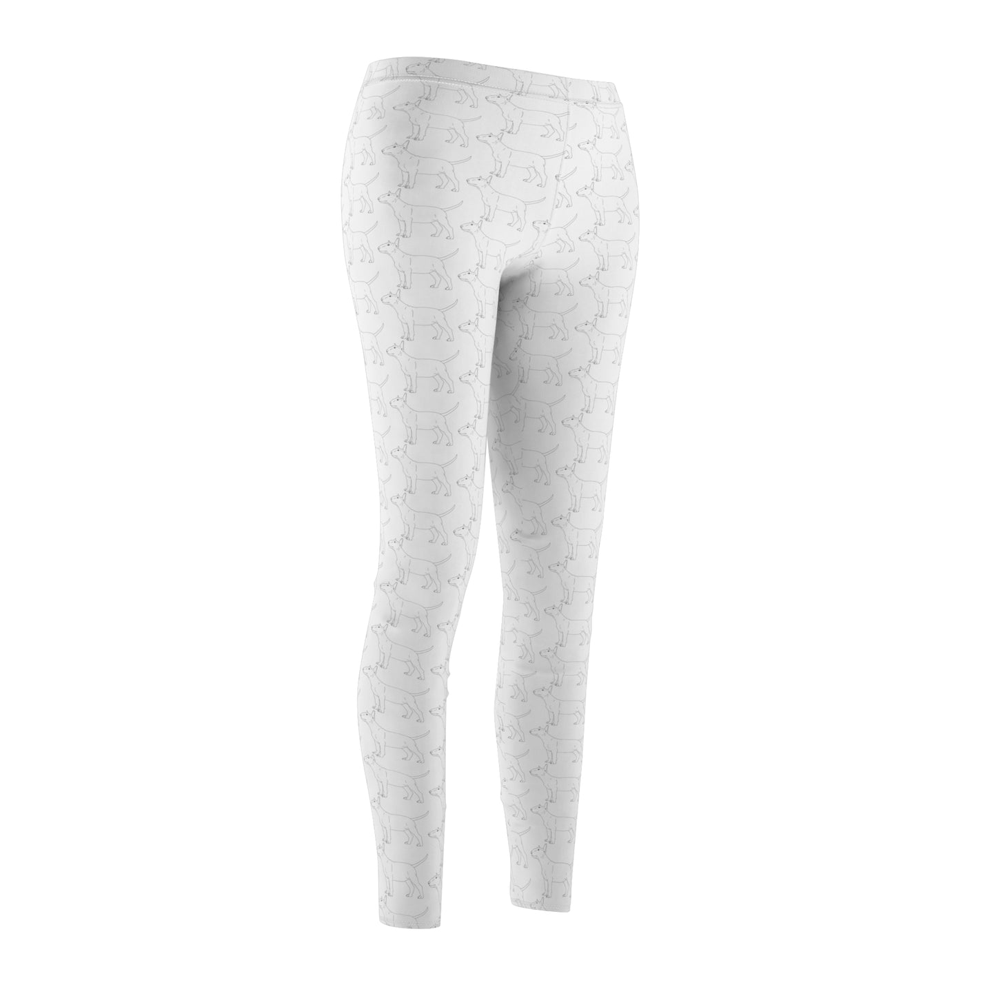 Women's Cut & Sew Casual Bull Terrier 2 Leggings