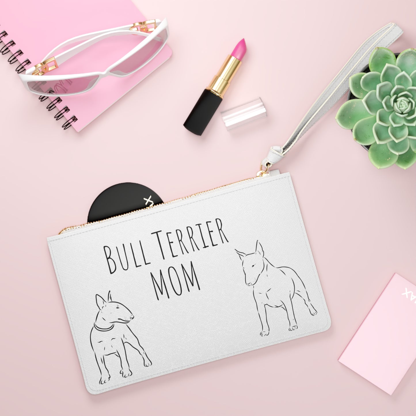 Bull Terrier Clutch Bag