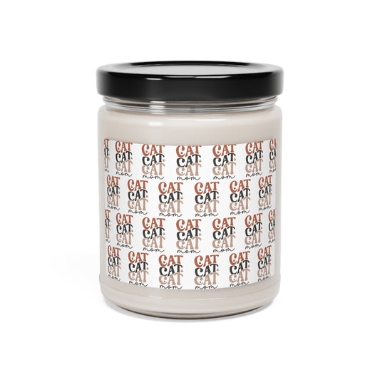 Cat Mom Scented Soy Candle, 9oz