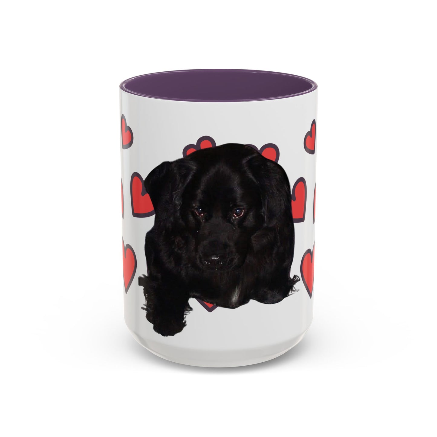 Cute Dog Lover's Accent Coffee Mug - Perfect Gift for Pet Owners, Valentine's Day, Birthdays, Dog Enthusiasts, Home & Office
