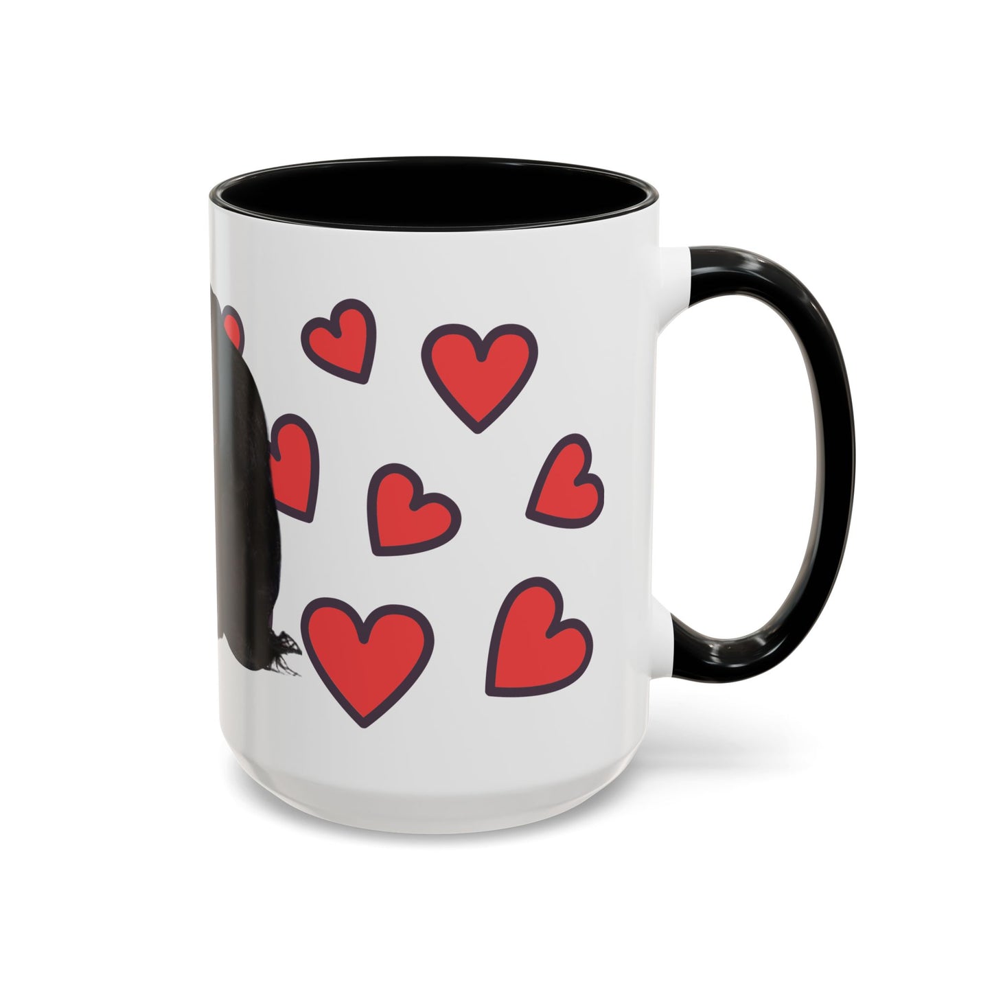 Cute Dog Lover's Accent Coffee Mug - Perfect Gift for Pet Owners, Valentine's Day, Birthdays, Dog Enthusiasts, Home & Office