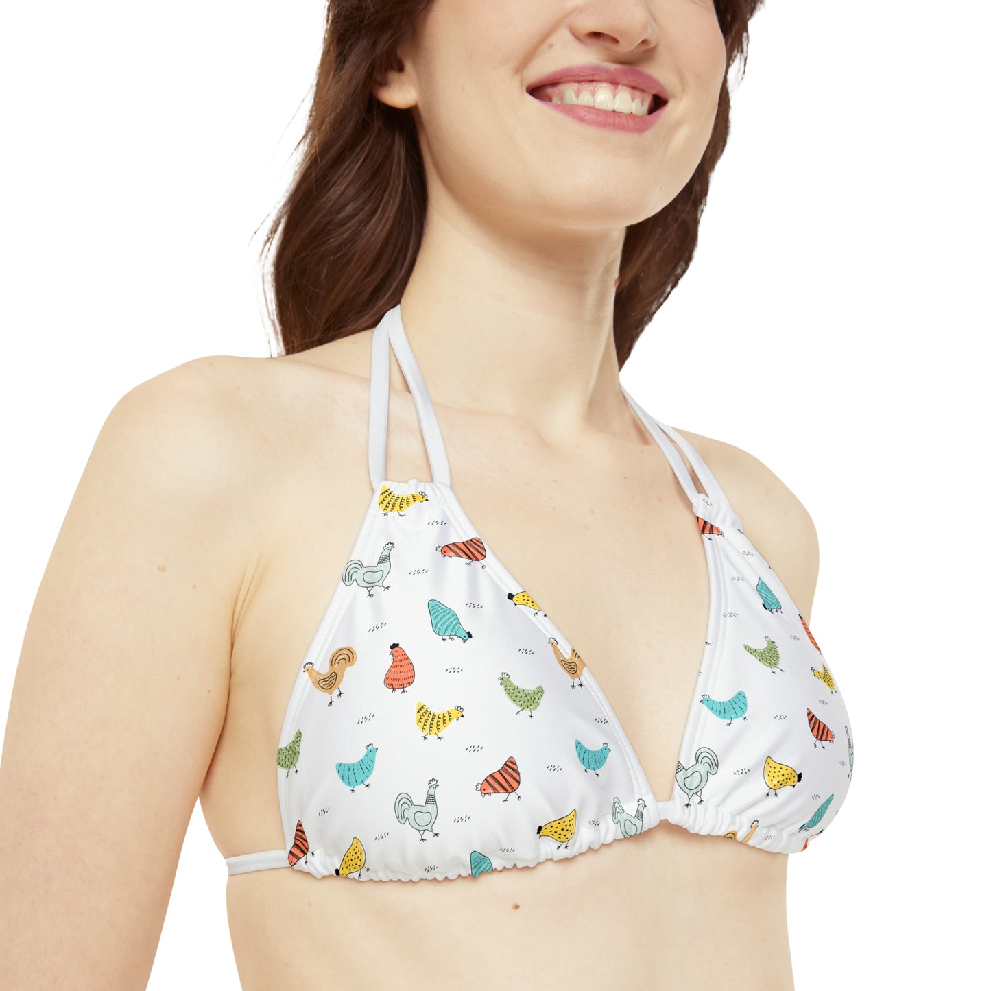 Strappy Chicken Bikini Set