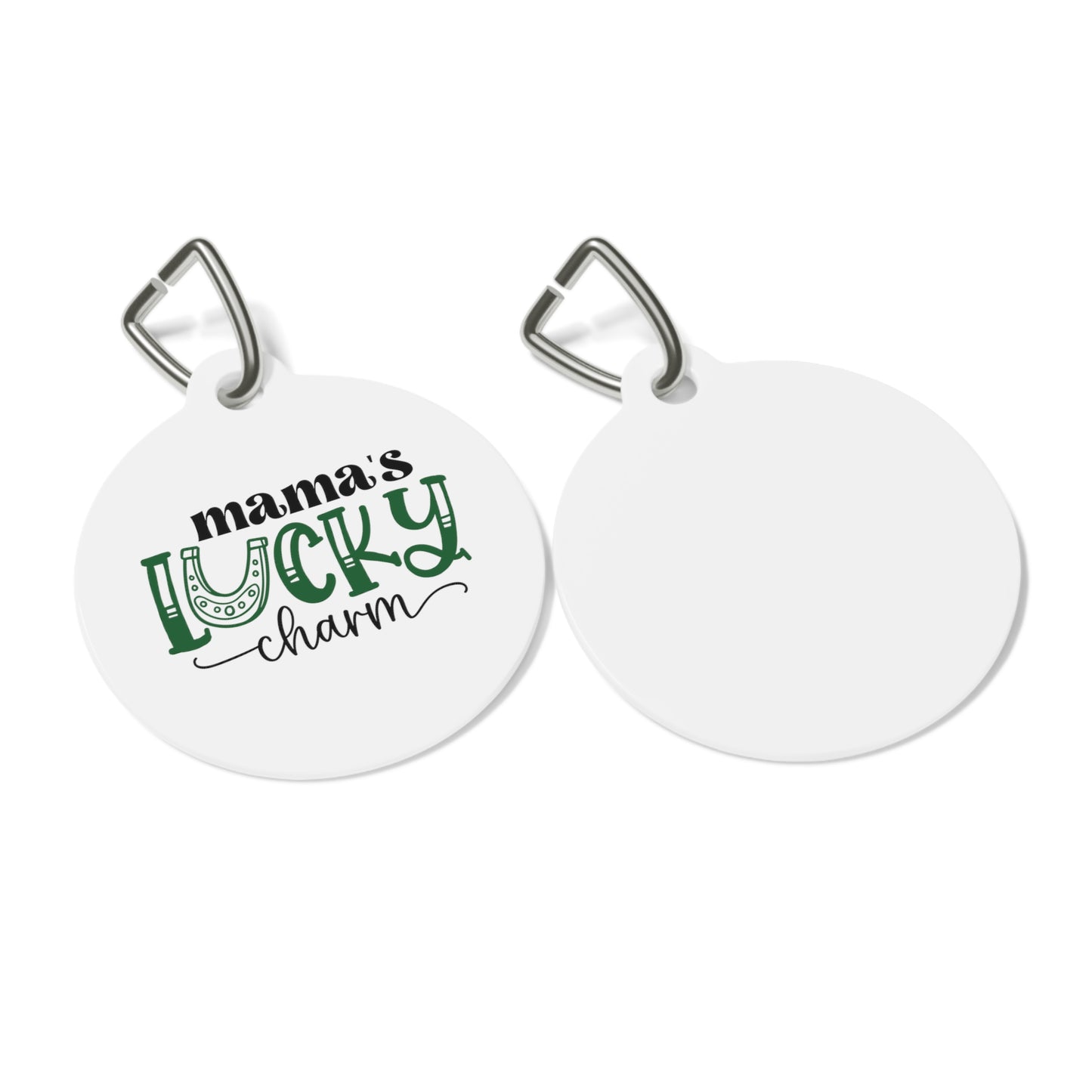 Mama's Lucky Charm Pet Tag