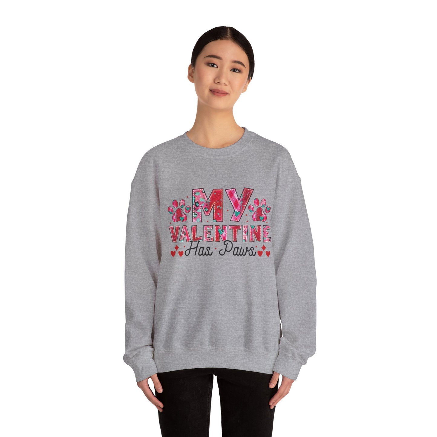 My Valentine  Unisex Heavy Blend™ Crewneck Sweatshirt