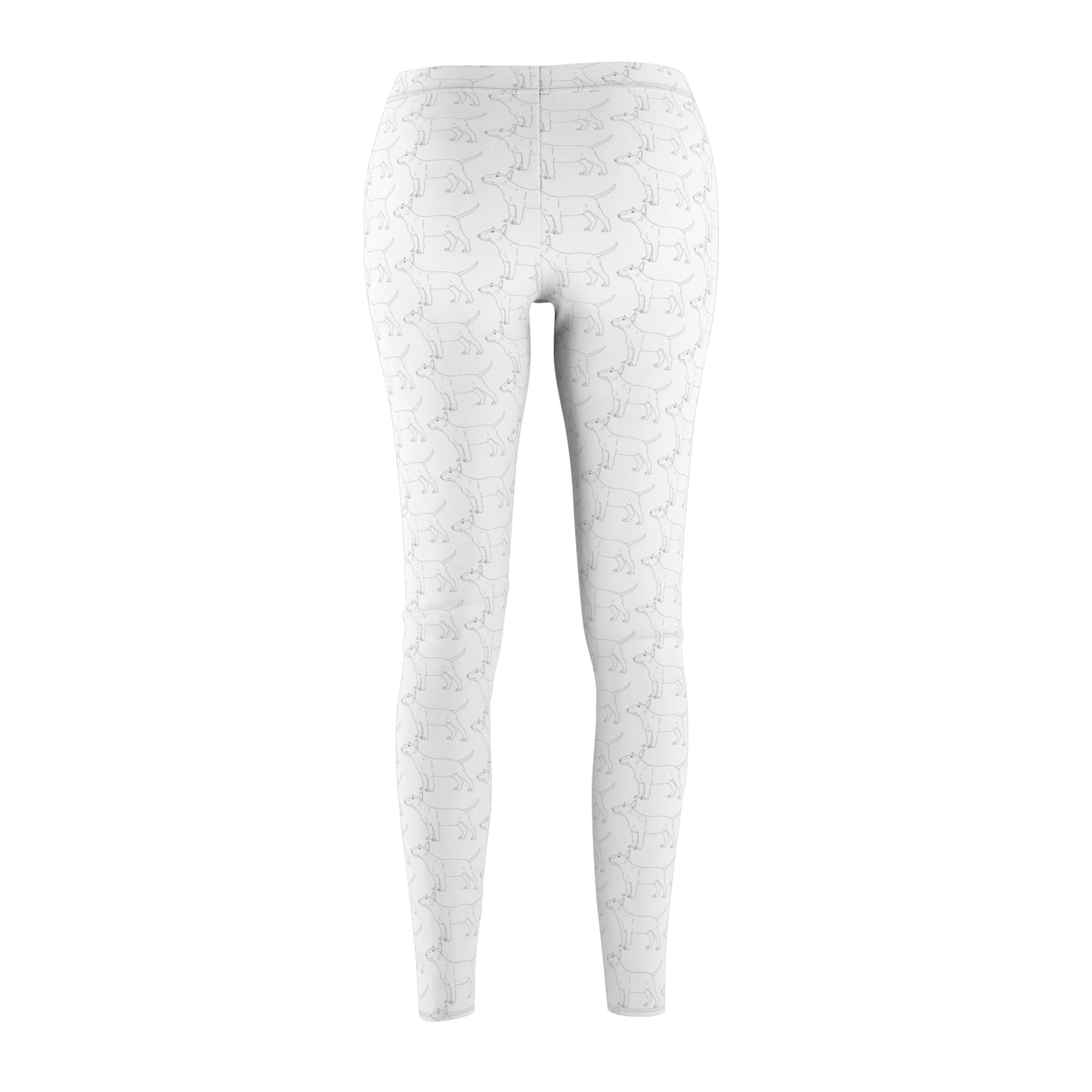 Women's Cut & Sew Casual Bull Terrier 2 Leggings