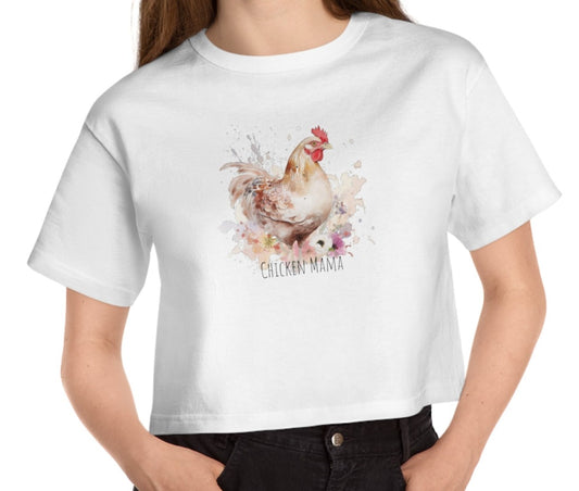 Champion Women's Heritage Chicken Parent Cropped T-Shirt