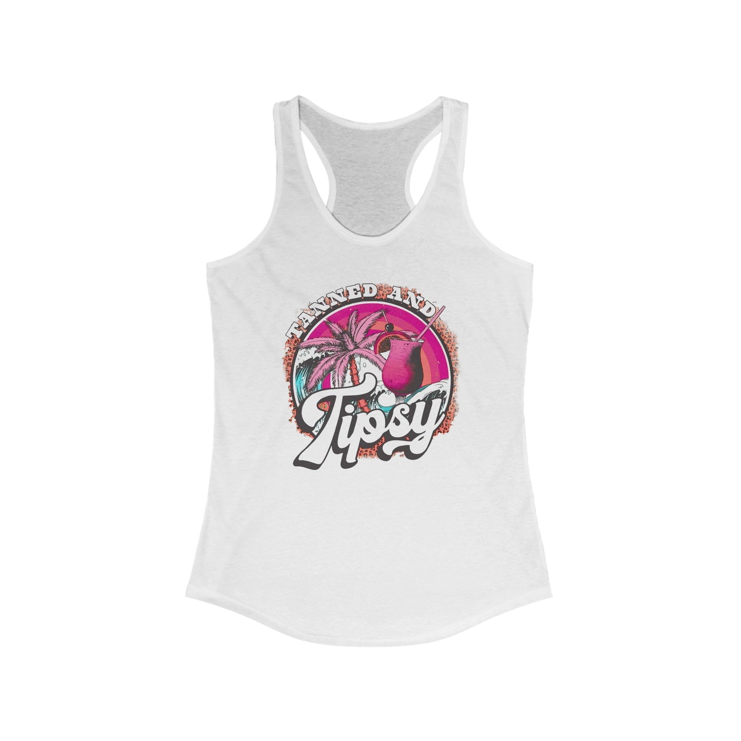 Tanned & Tipsy Women's Ideal Racerback Tank