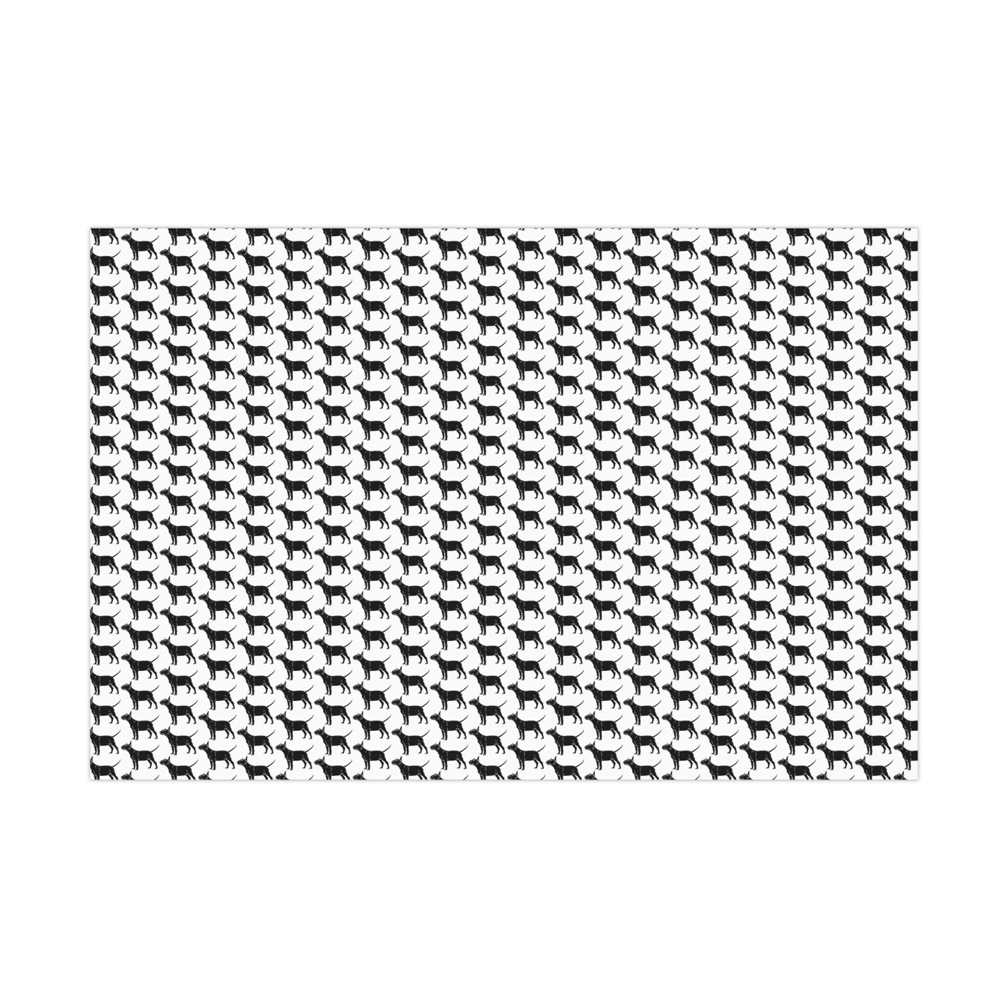 Bull Terrier Gift Wrap Papers