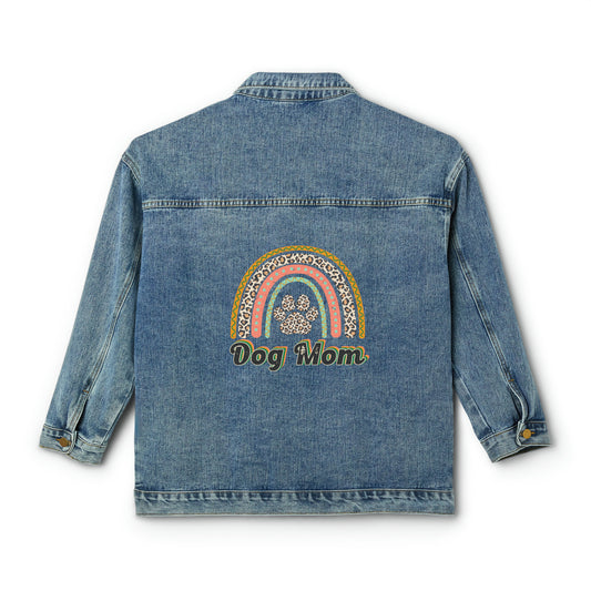 Dog Mom Women's Denim Jacket