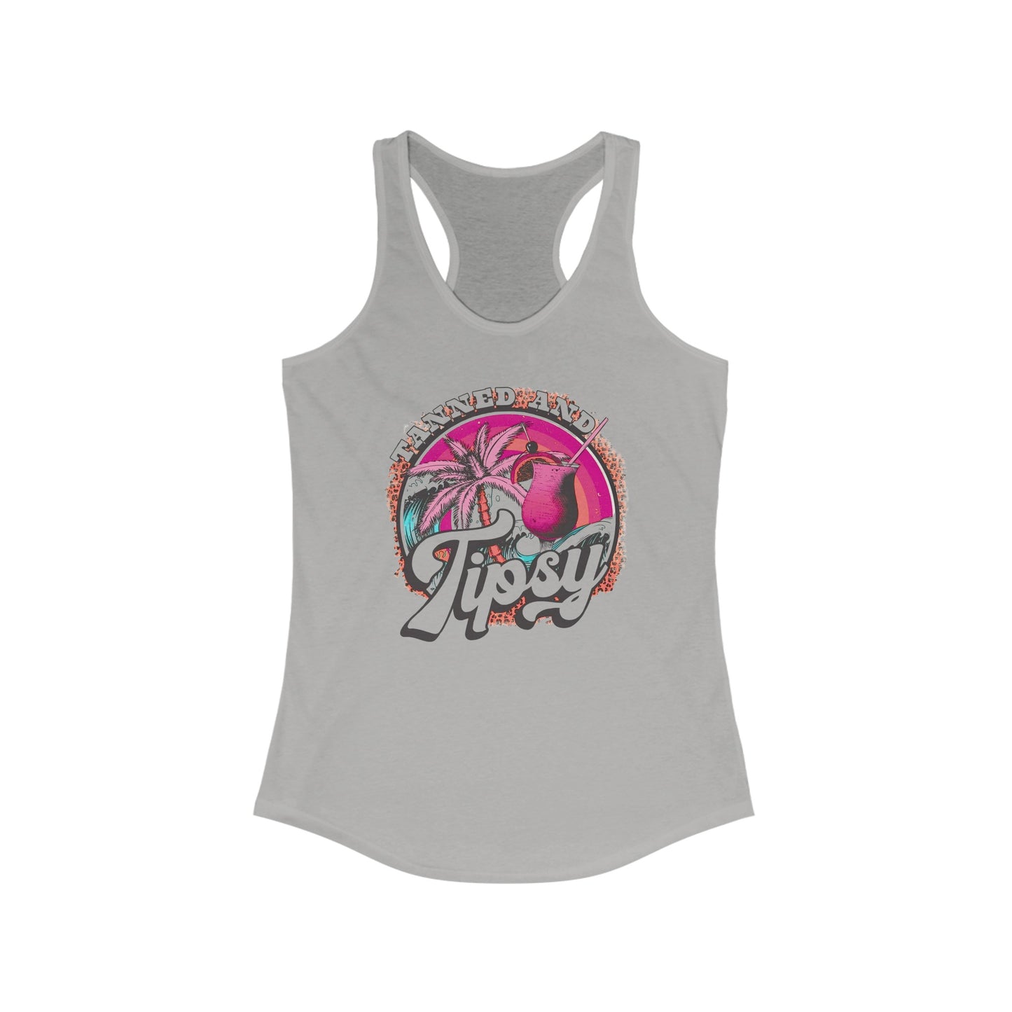 Tanned & Tipsy Women's Ideal Racerback Tank