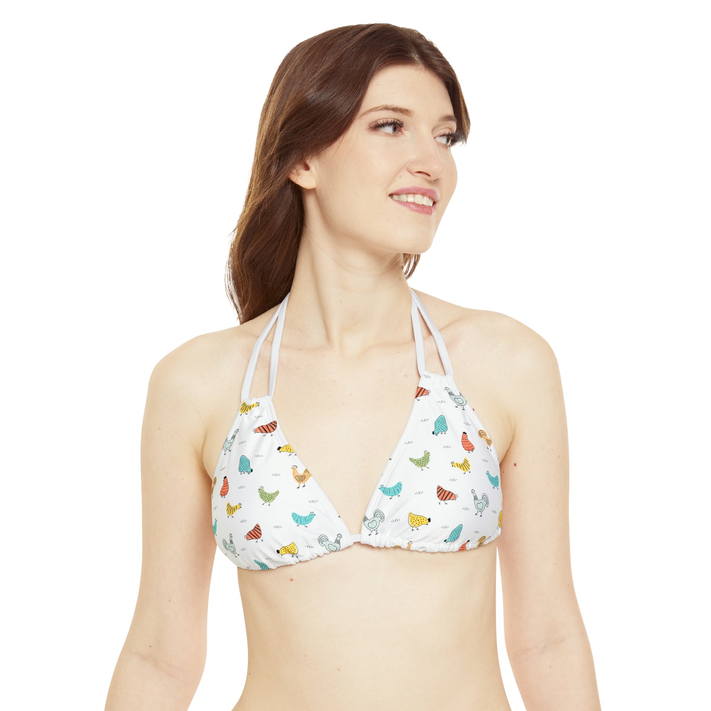 Strappy Chicken Bikini Set