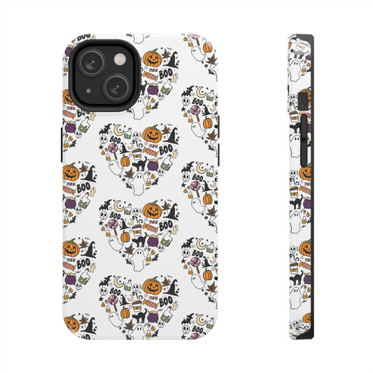 Tough Halloween Hearts Phone Cases