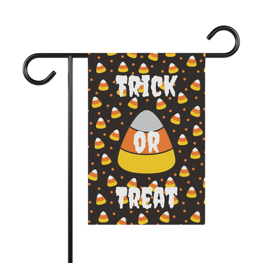 Trick Or Treat Candy Corn Garden & House Banner