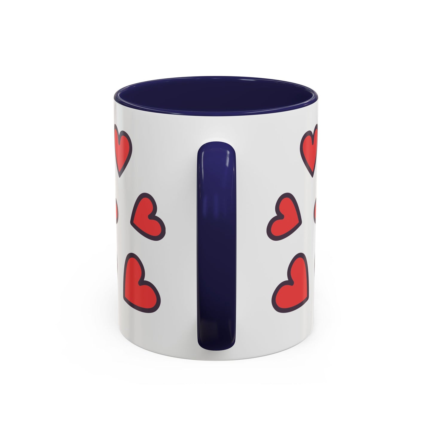 Cute Dog Lover's Accent Coffee Mug - Perfect Gift for Pet Owners, Valentine's Day, Birthdays, Dog Enthusiasts, Home & Office