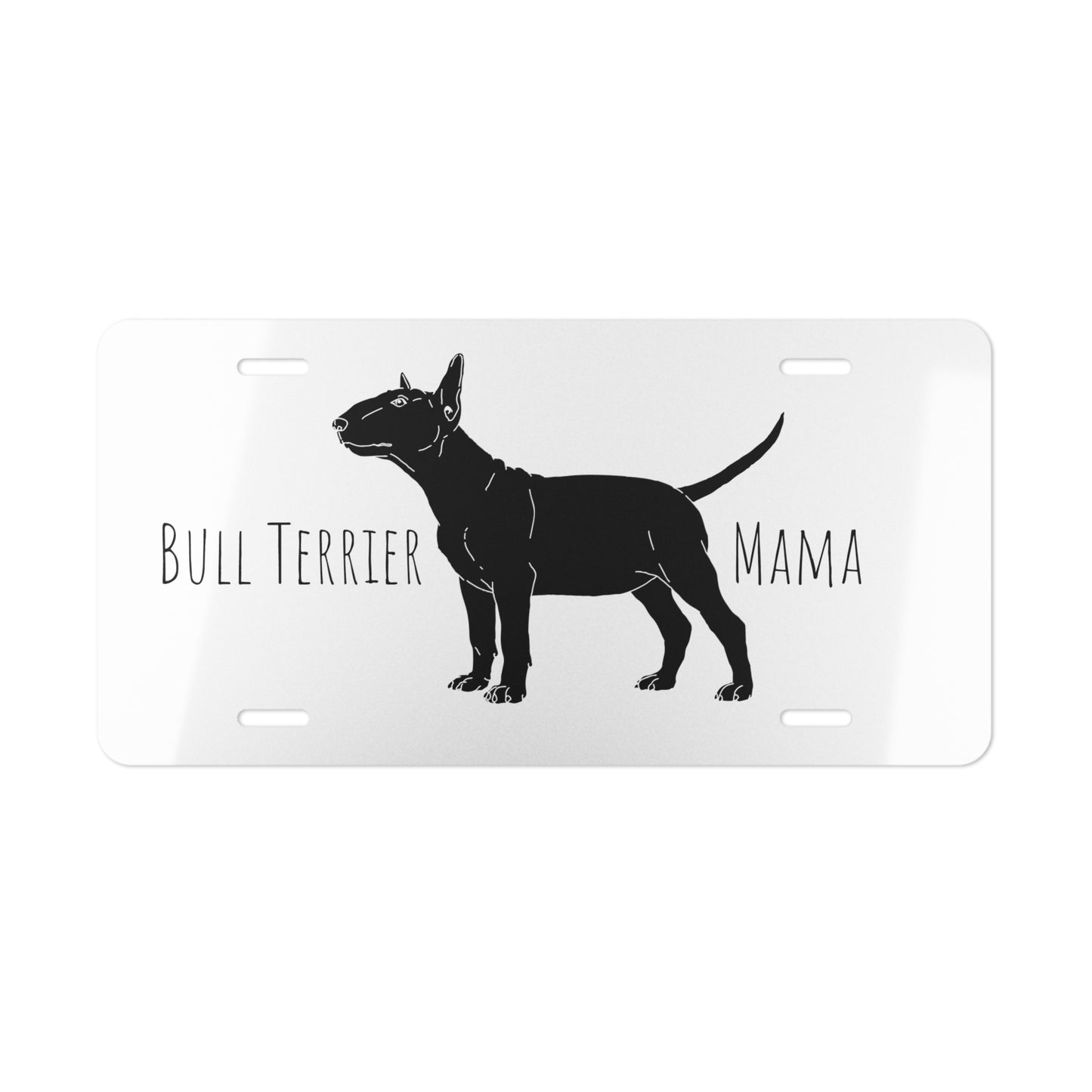 Bull Terrier Vanity Plate