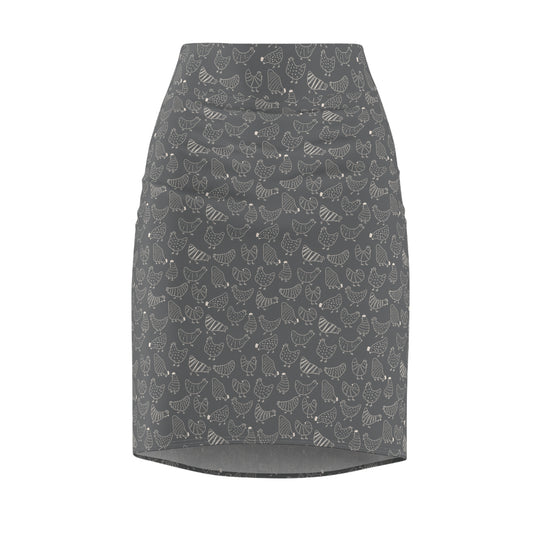 Women's Chicken Pencil Skirt