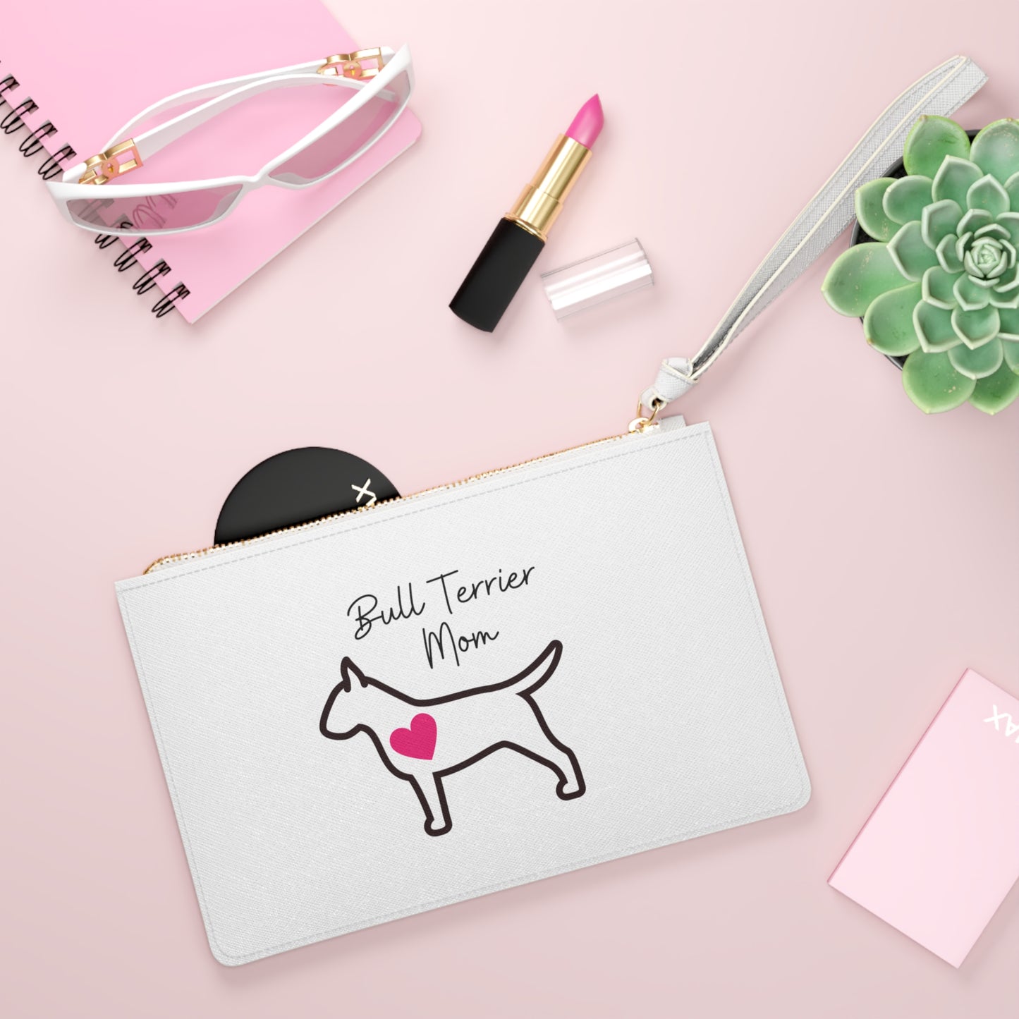 Bull Terrier Clutch Bag