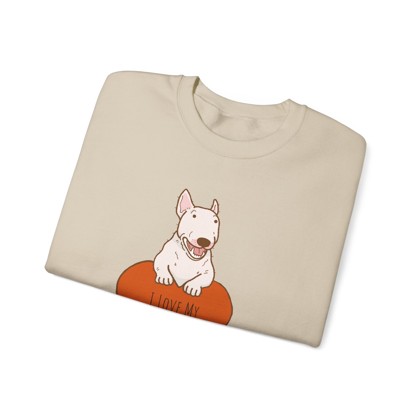 Bull Terrier Unisex Heavy Blend™ Crewneck Sweatshirt