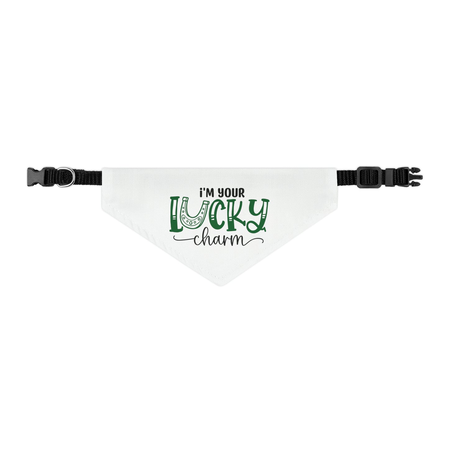 Lucky Charm Pet Bandana Collar